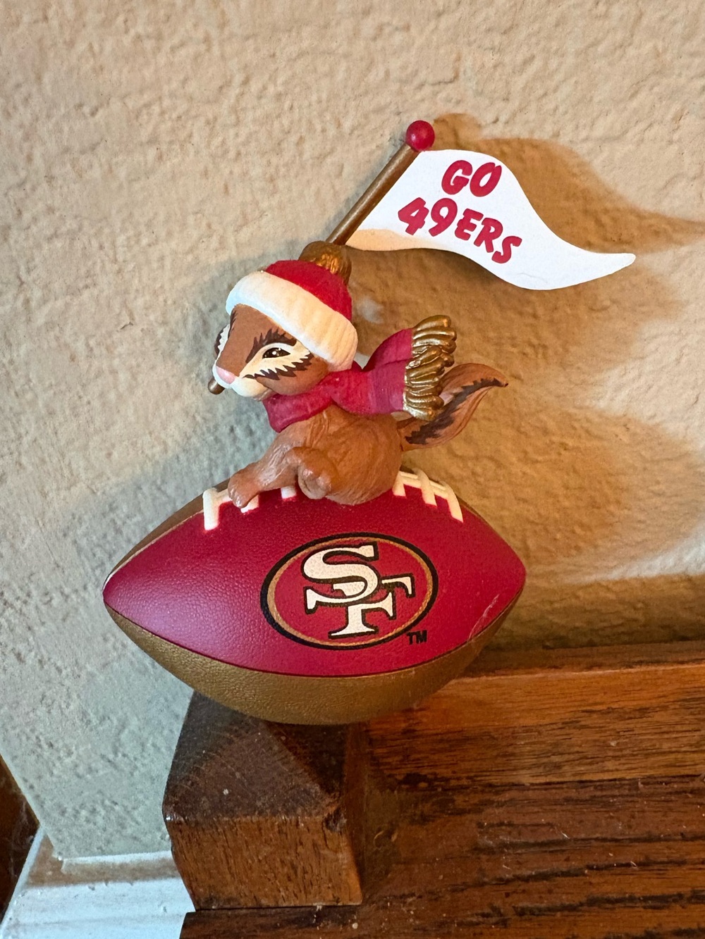 1999 San Francisco Football Hallmark Christmas Ornament